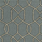 5' X 7' Green and Ivory Geometric Hand Hooked Area Rug