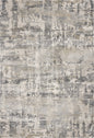 5' X 8' Natural Abstract Brushstrokes Indoor Area Rug