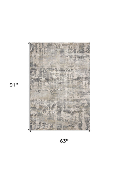 7' X 9'  Polypropylene Natural Area Rug