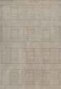 7' X 9' Beige And Ivory Geometric Indoor Outdoor Area Rug