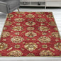 8' X 10' 6 Wool Red Area Rug