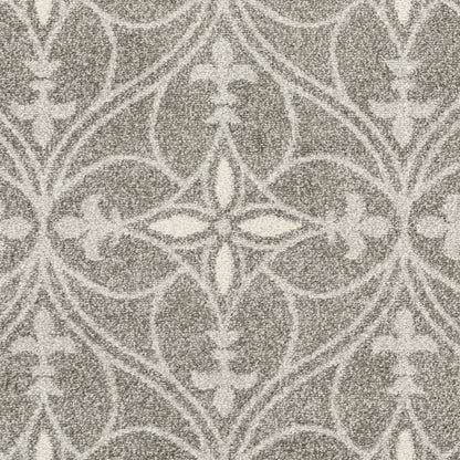 3' X 5' Gray Moroccan Indoor Outdoor Area Rug