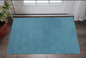 8' Round  Polyester Highlighter Blue Area Rug