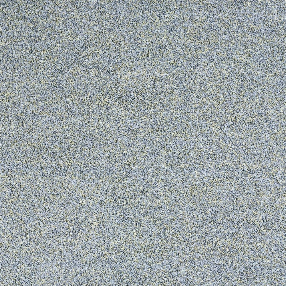 2' X 4' Polyester Blue Heather Area Rug