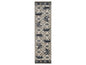 8' X 10' Ivory And Gray Woodland Lodge Area Rug
