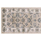 8' Beige And Ivory Floral Medallion Runner Rug