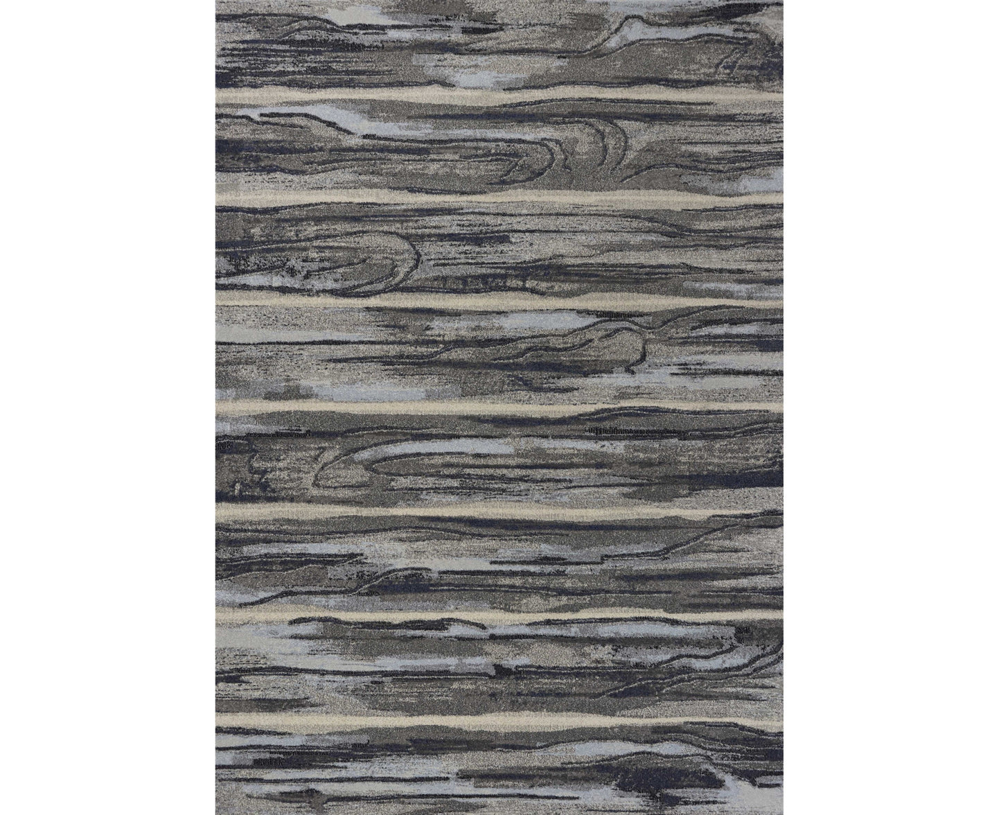 3' X 5' Gray Woodland Lodge Area Rug