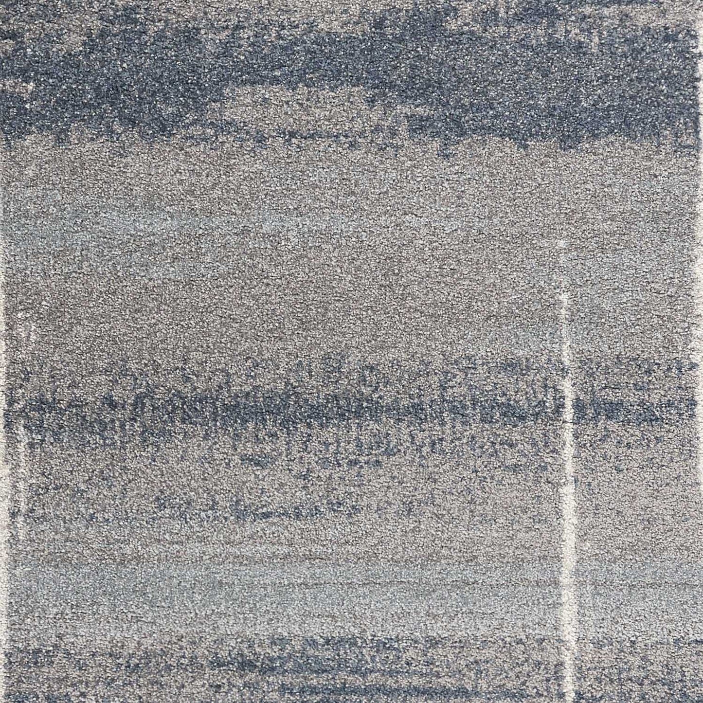 3' X 5' Blue Machine Woven Ombre Indoor Area Rug