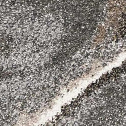 3' X 5' Charcoal And Light Gray Ogee Area Rug