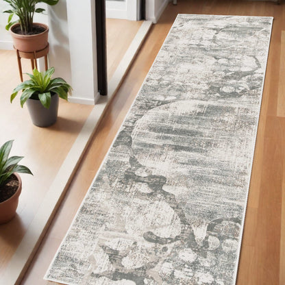 7' X 7' Ivory Runner Rug