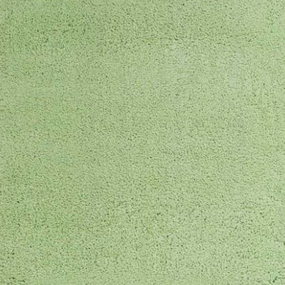 7' Green Hand Woven Runner Rug