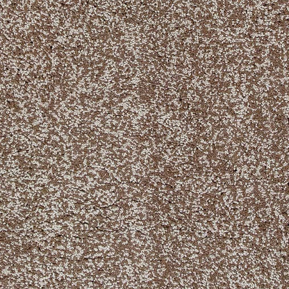 8' Beige Heather Plain Runner Rug