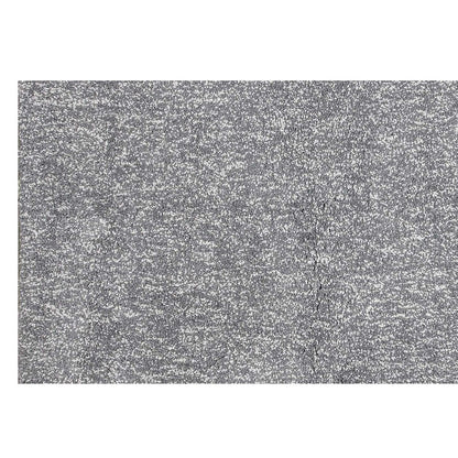 8' Gray Shag Hand Woven Runner Rug