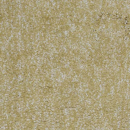 8' Yellow Shag Hand Woven Runner Rug