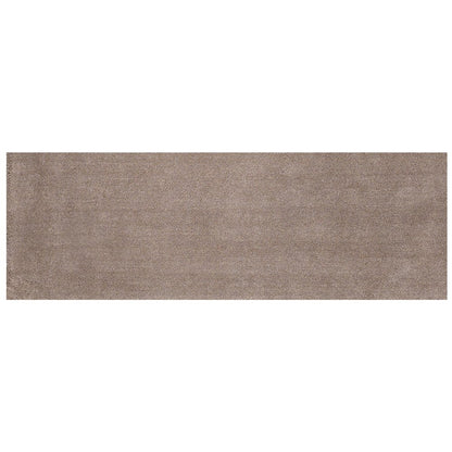 3' X 5' Beige Shag Hand Woven Area Rug