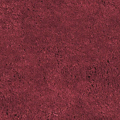 8' Red Plain Runner Rug