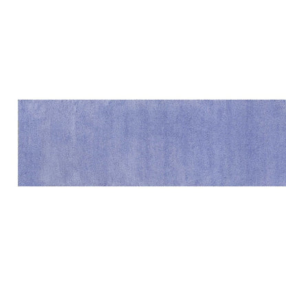 8' Purple Hand Woven Runner Rug