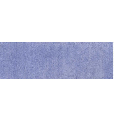 8' Purple Hand Woven Runner Rug