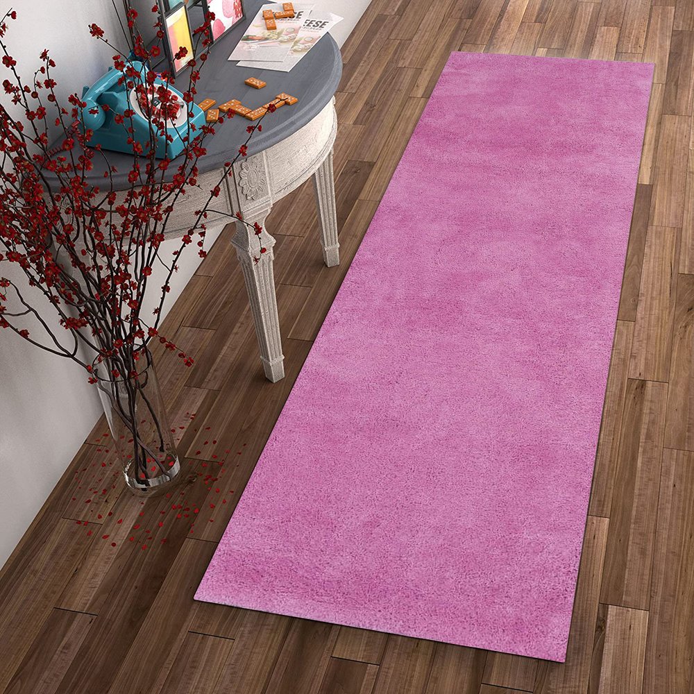 3' X 5' Hot Pink Indoor Shag Rug