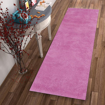 3' X 5' Hot Pink Indoor Shag Rug