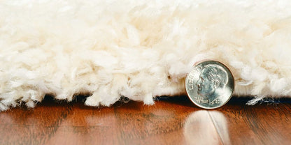 7' X 9' Gray And Ivory Chain Area Rug