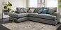 4' X 6' Gray And Ivory Diamond Area Rug