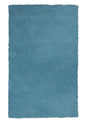 8' Blue Hand Woven Runner Rug
