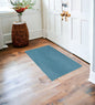 8' Highlighter Blue Indoor Shag Runner Rug