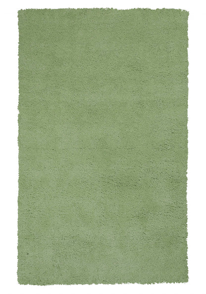 2' X 7' Spearmint Green Plain Runner Rug