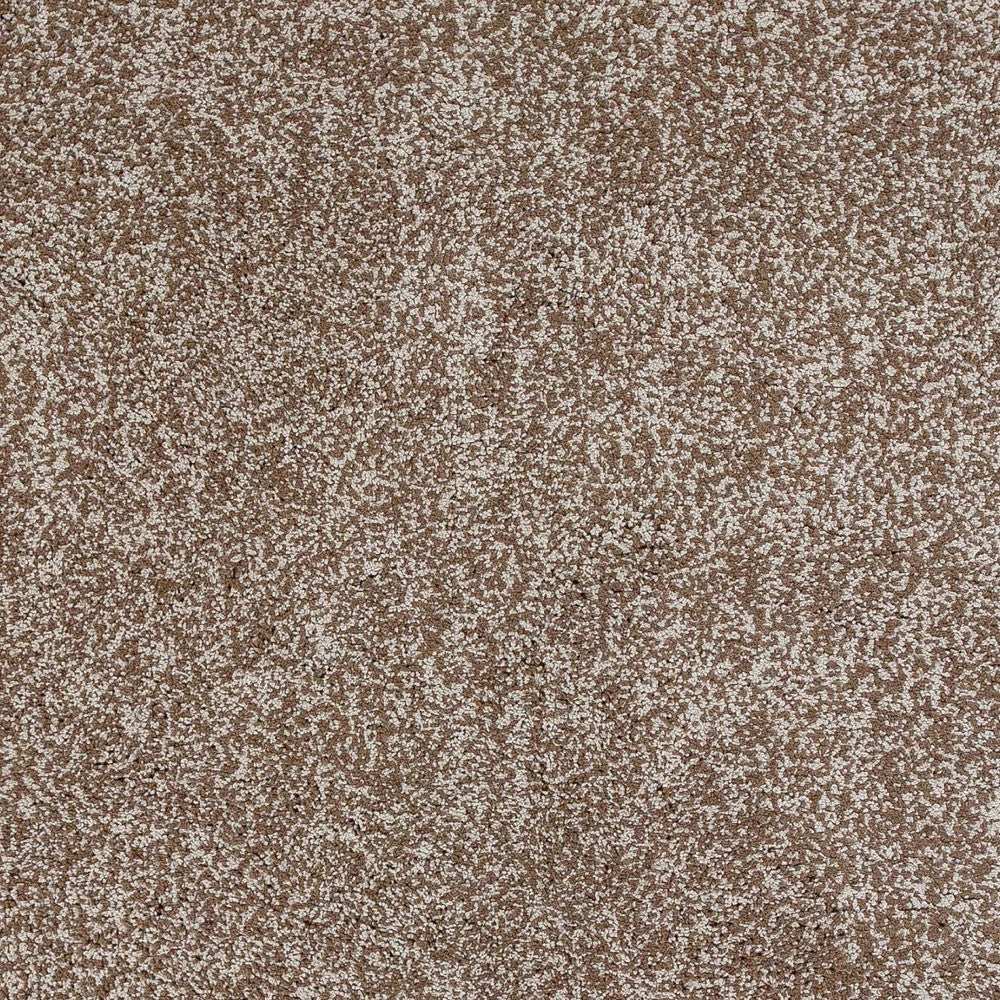 8' Beige Heather Plain Runner Rug