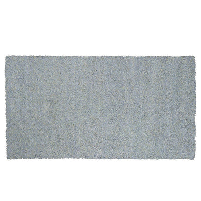 3' X 5' Blue Shag Hand Woven Area Rug