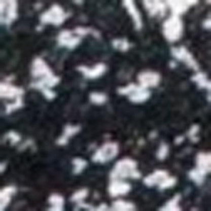 3' X 5' Black And White Shag Hand Woven Area Rug