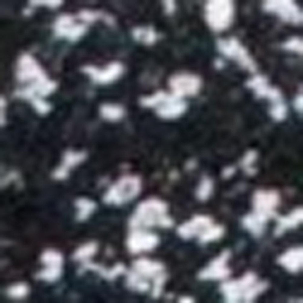 3' X 5' Black And White Shag Hand Woven Area Rug