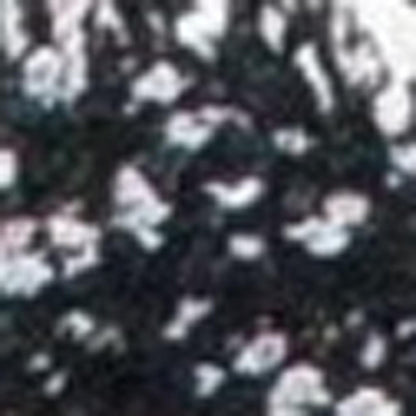 3' X 5' Black And White Shag Hand Woven Area Rug