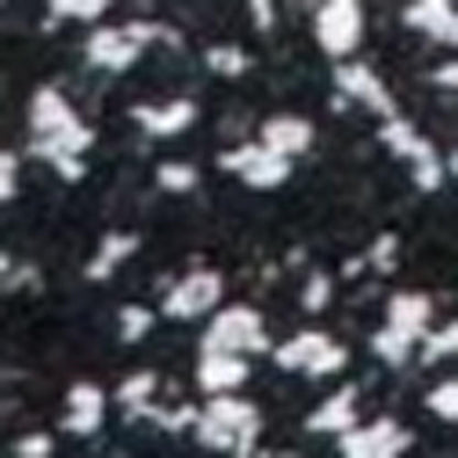 3' X 5' Black And White Shag Hand Woven Area Rug