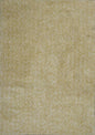 3' X 5' Yellow Shag Hand Woven Area Rug