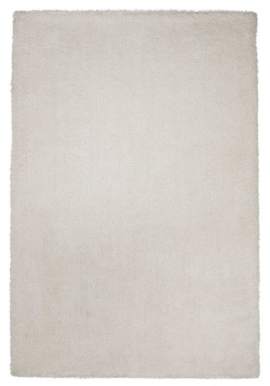 3' X 5' Ivory Plain Area Rug