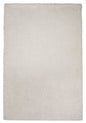 3' X 5' Ivory Plain Area Rug