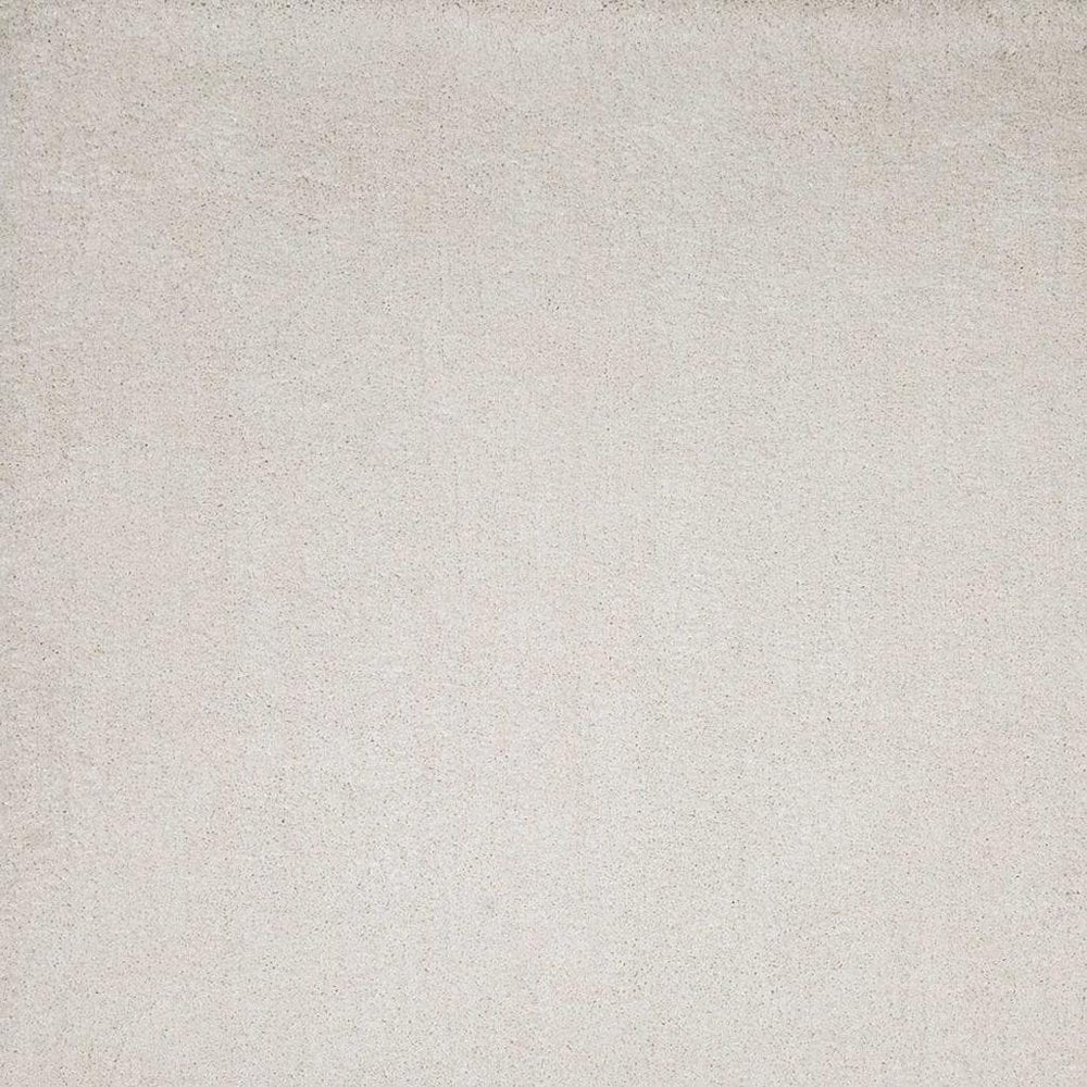 3' X 5' Ivory Shag Hand Woven Area Rug