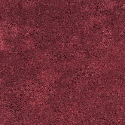 8' Red Shag Hand Woven Runner Rug