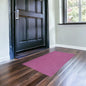 8' Hot Pink Plain Runner Rug