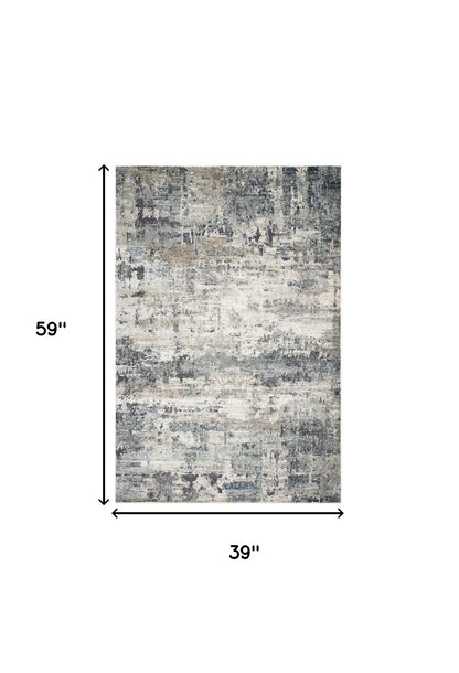 3' X 5' Ivory Area Rug