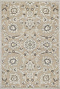 7' X 10' Beige Floral Indoor Outdoor Area Rug