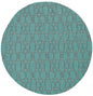7' X 10' Green Moroccan Indoor Outdoor Area Rug
