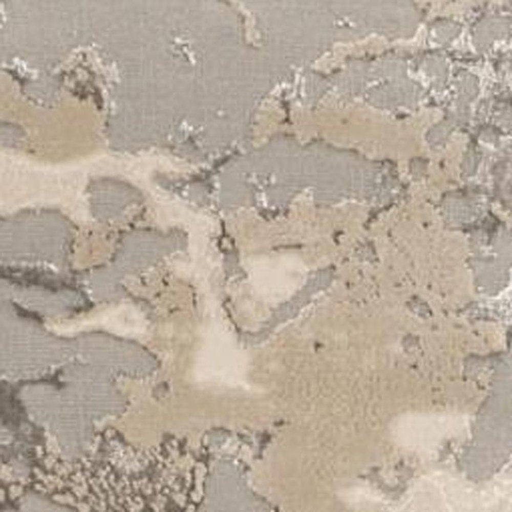 3' X 5' Sand Gray And Beige Abstract Area Rug