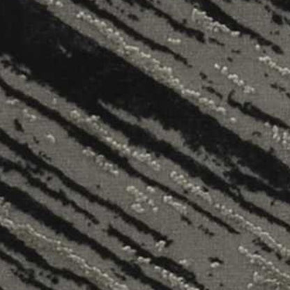 7' X 10' Silver And Gray Abstract Area Rug