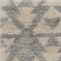 8' X 10' Ivory And Gray Geometric Area Rug