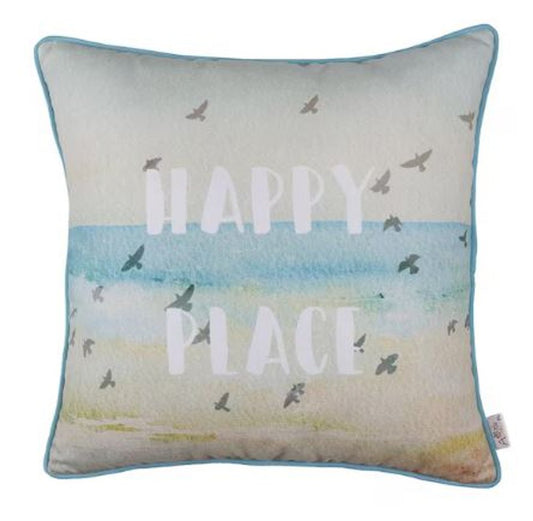 18" Blue Throw Pillow Cover