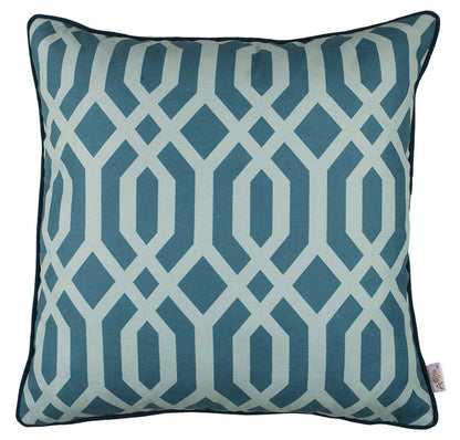 18" Teal Throw Pillow Cover