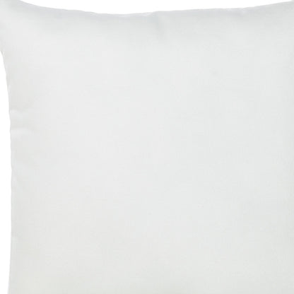 Set Of 2 Bright White Brushed Twill Decorative Throw Pillow Covers